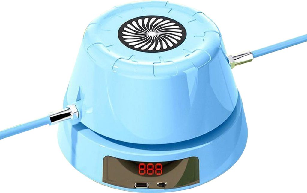 Elektronisches Springseil - Himmelblau, Automatische Produktbild 