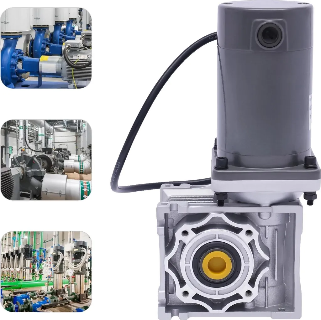Moteur à vis sans fin autobloquant haute efficacité DC 12V 24V série JGY