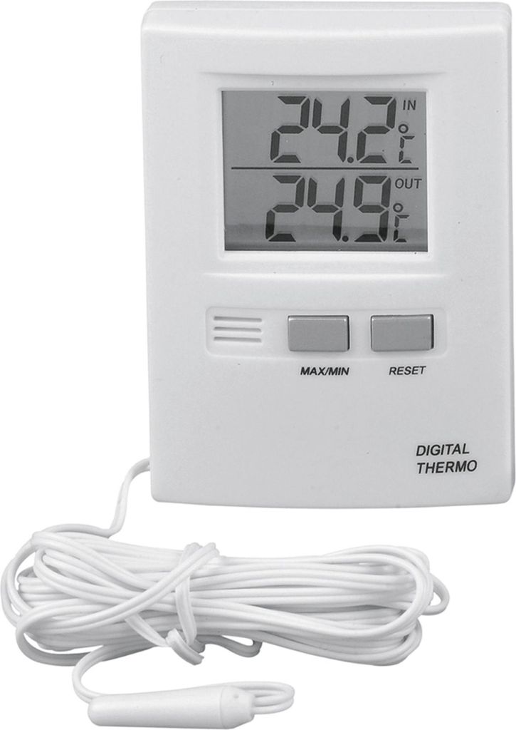 TFA-Dostmann 30.1012, Elektronisches Umgebungsthermometer, Drinnen/Draußen, F, °C, -50 - 70 °C, Digital, -58 - 158 °F