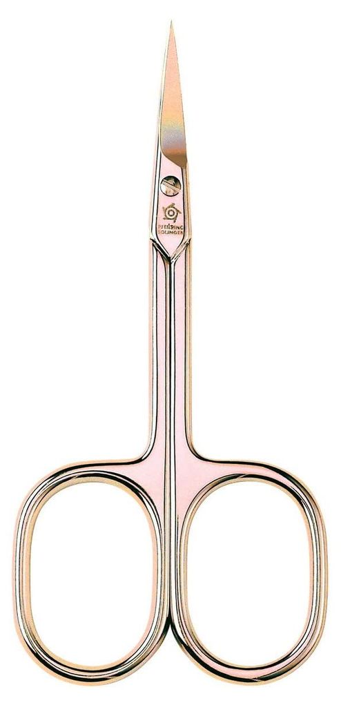 Pfeilring Hautschere, 9 cm, vergoldet Produktbild 