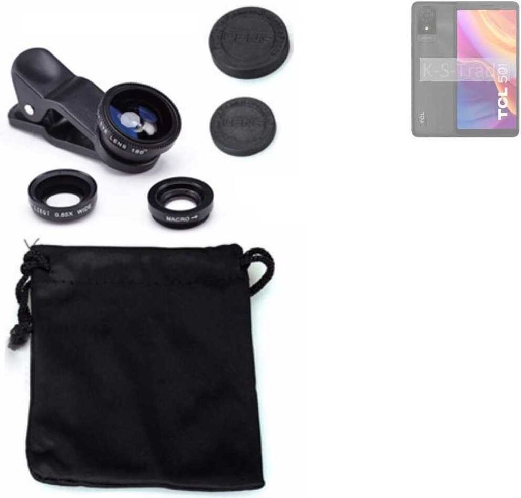 K-S-Trade Smartphone Kamera Linsen Set Kompatibel mit TCL Produktbild 
