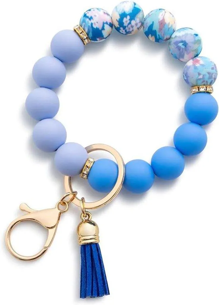 Porte-clés bracelet élégant pour femme - Accessoire voiture durable