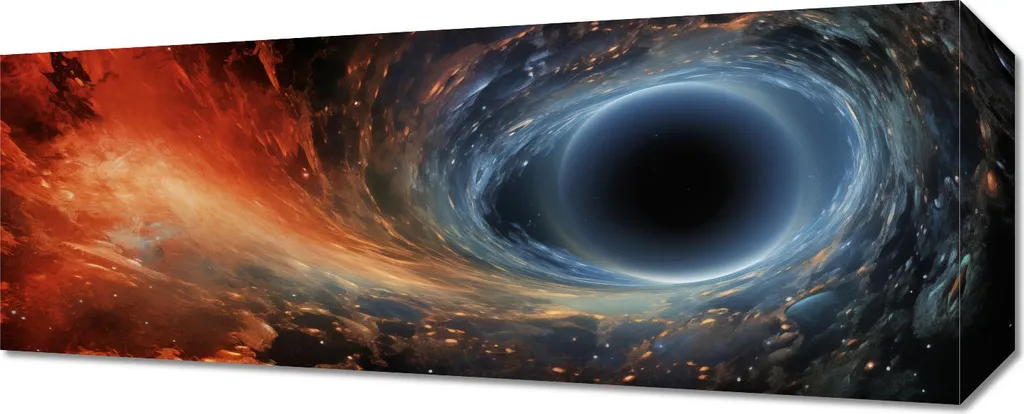 Image Univers sans limites 50 x 20 cm - Impression HD Qualité Galerie