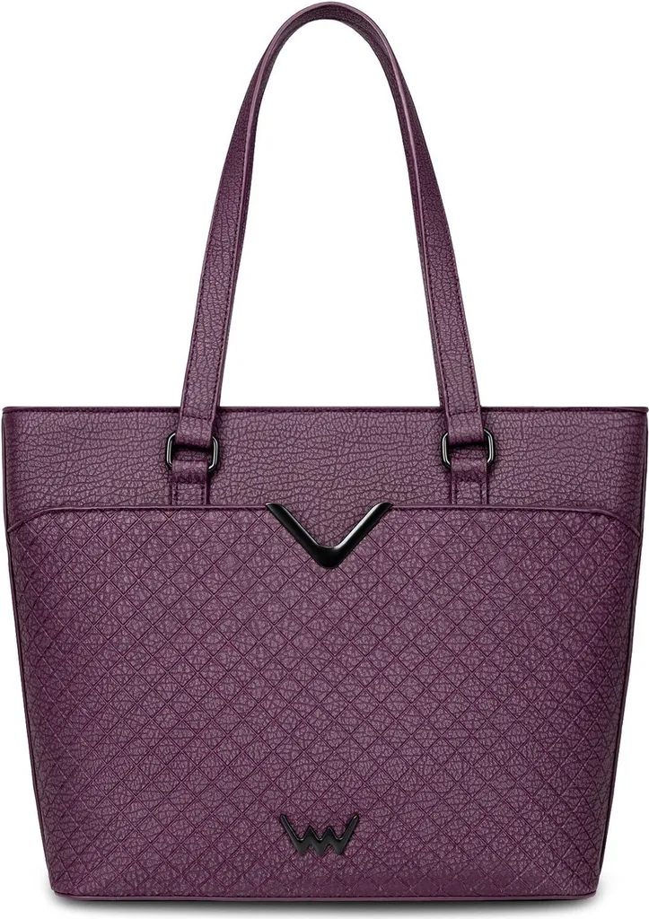 Sac à main femme Vuch Neela bordeaux idéal pour le travail et sorties