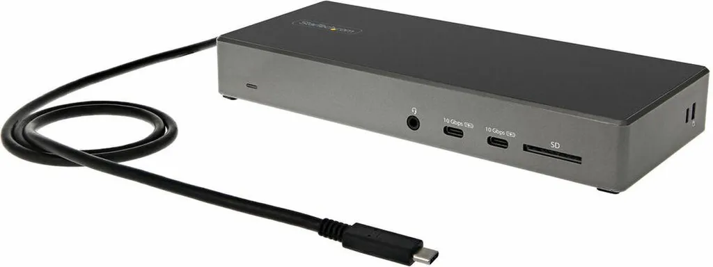 Docking Station USB-C Triple Vidéo HDMI DisplayPort Startech 100W PD