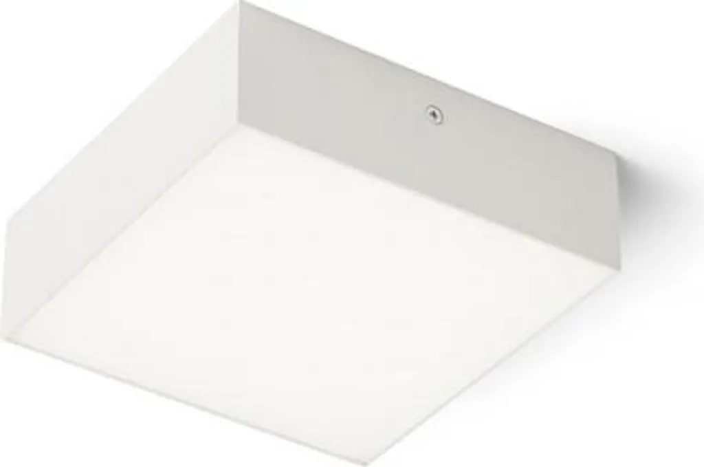 Plafonnier LED carré LARISA SQ 17 blanc 15W 3000K pour éclairage 230V