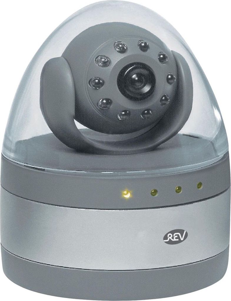 REV Kameraattrappe Dummy Kamera Überwachungskamera LED Produktbild