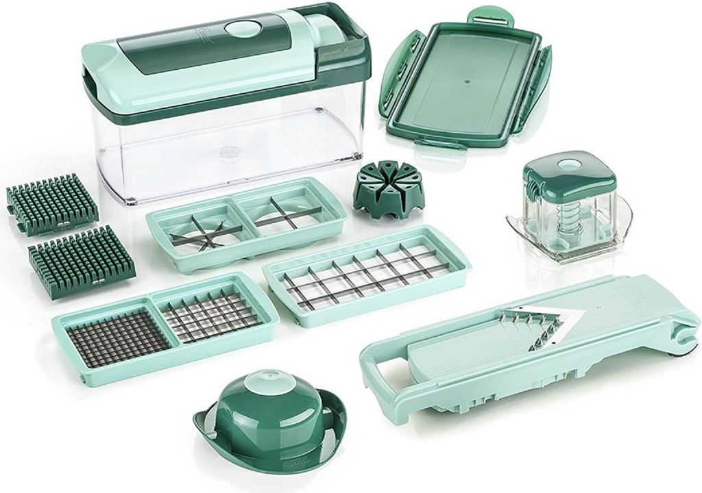 Genius Nicer Dicer Fusion, Zielony, 2,5 l, 310 mm, 182 mm, Zdjęcie produktu 