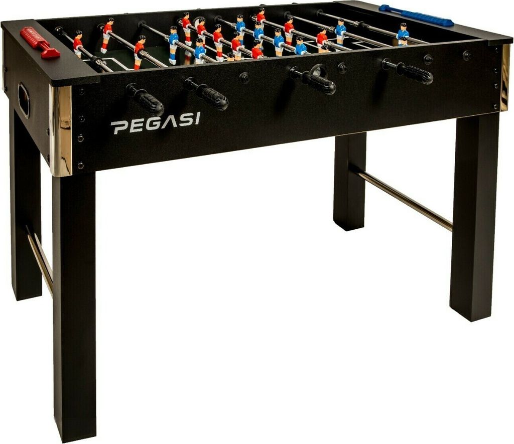 Pegasi Fußballtisch Star - Kickertisch bis 14 Jahre - Fussballtisch - Indoor Tischkicker- Fußball Tischspiel - Fussballtisch - Foosball Table - S...
