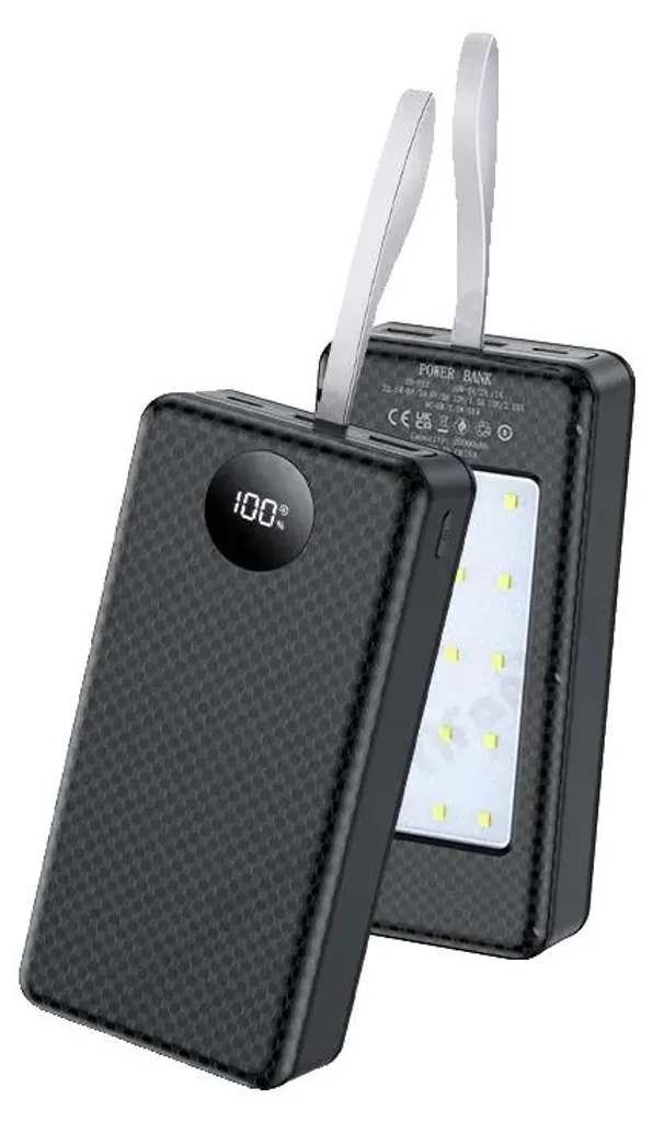 Boîtier Batterie Multi-Ports USB et Type-C avec Charge Intelligente