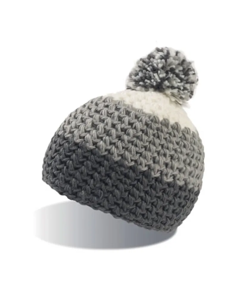 Cappello Invernale Atlantis Everest Grigio - Beanie Termico Outdoor
