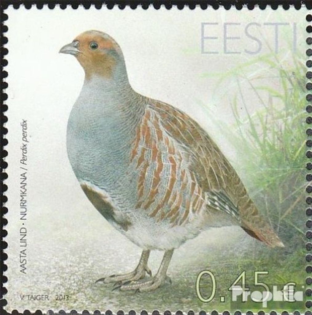 Briefmarken Estland 2013 Mi 757 (kompl.Ausg.) postfrisch Vogel