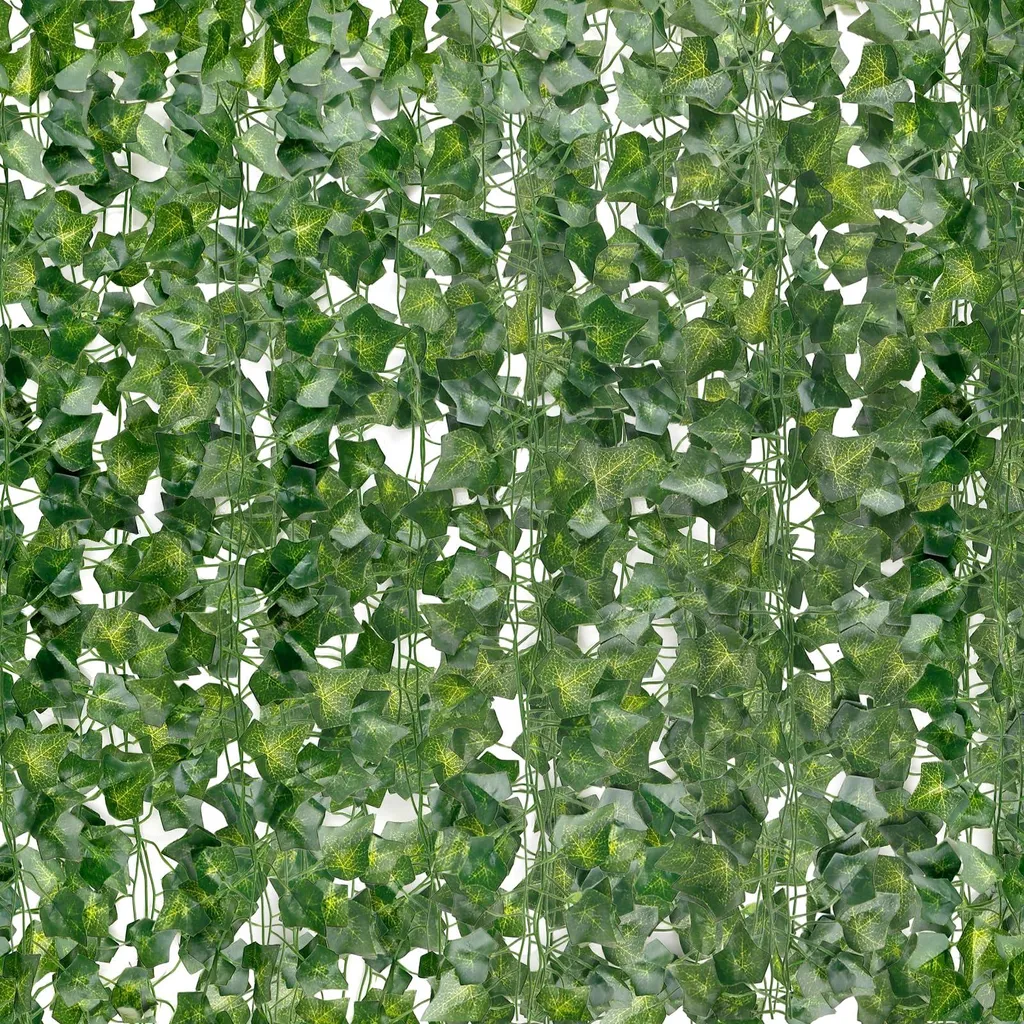 Lierre Artificiel Réaliste 126m - 60 Lianes Souples Haute Densité