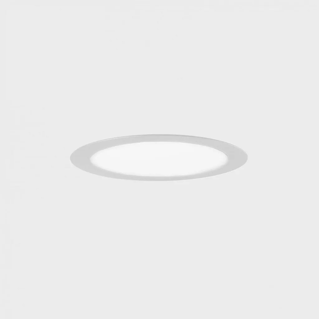 Downlight LED encastrable DISC blanc 12W 3000K pour plafond moderne