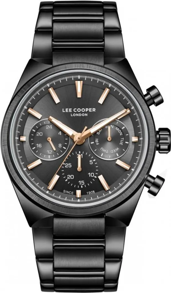 Lee Cooper LC08174.650 Total Black: L'Accessorio Moda Uomo Definitivo