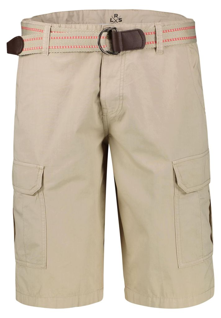 LRS Herren Cargo Bermudashorts mit Seitentaschen und Gürtel Produktbild 