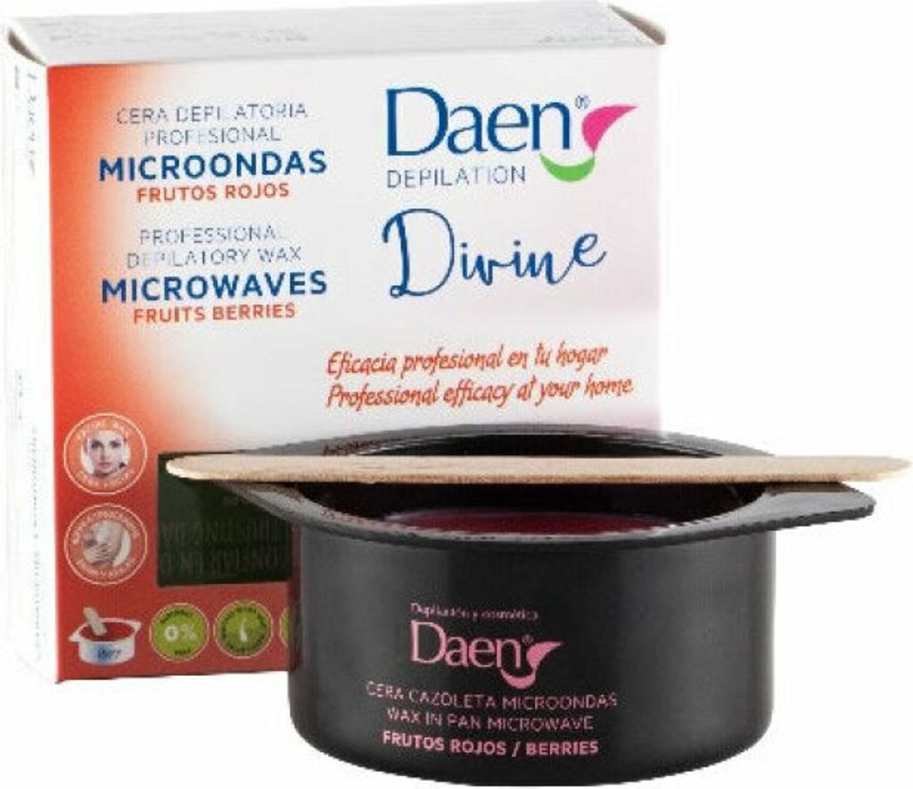 Daen Depilation Professional Depilatory Wax Microwaves Fruits Berries 100g