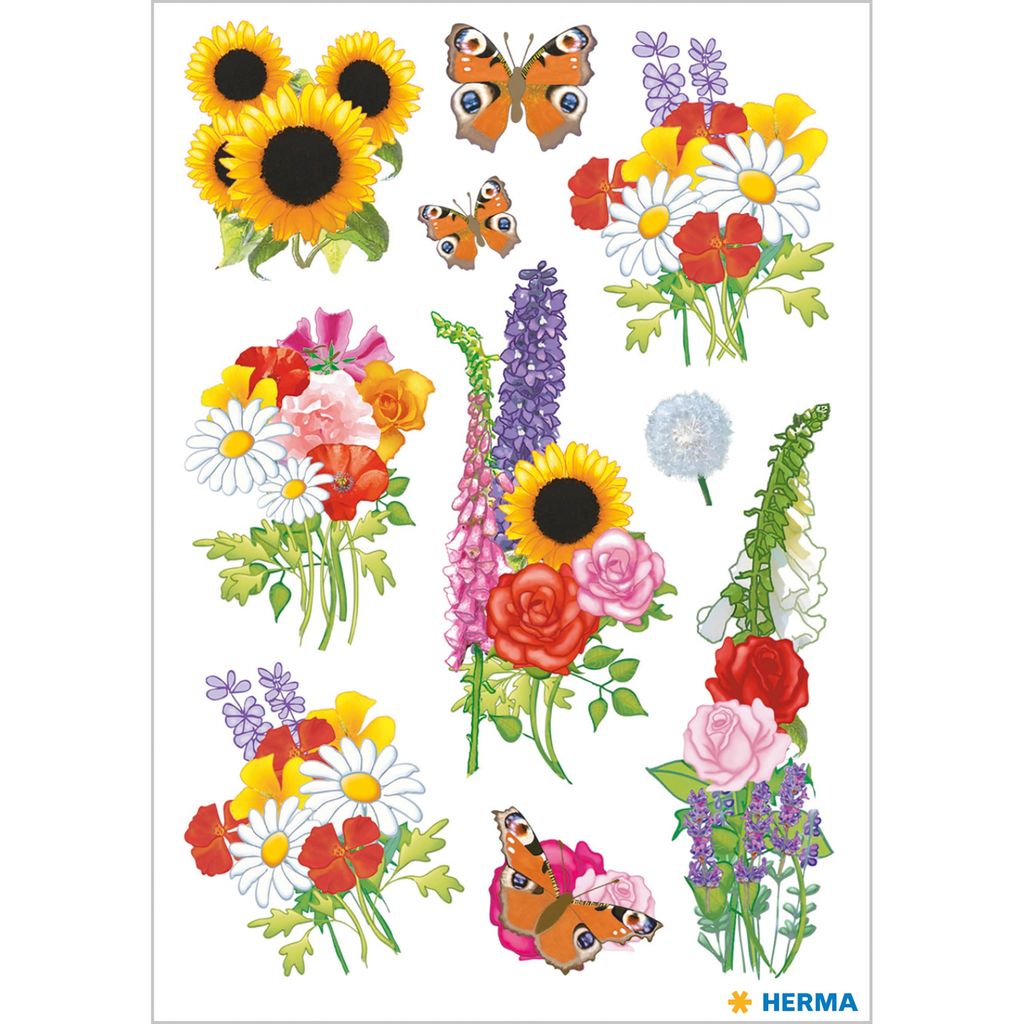 Herma GmbH STICKER Moderne Blumen 10 Produktbild 
