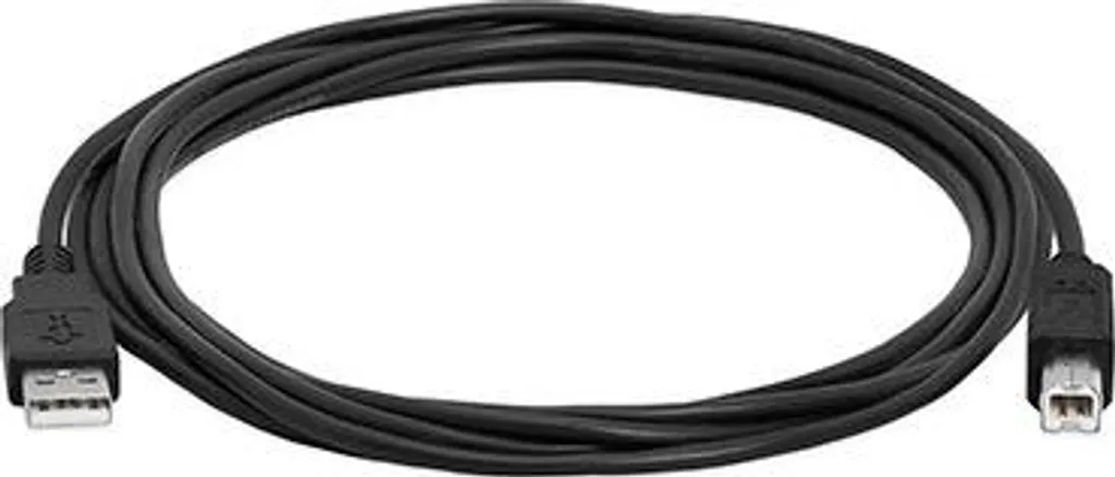 Cavo USB Hamlet per Stampante e Scanner 1.8m Nero USB 2.0 Universale
