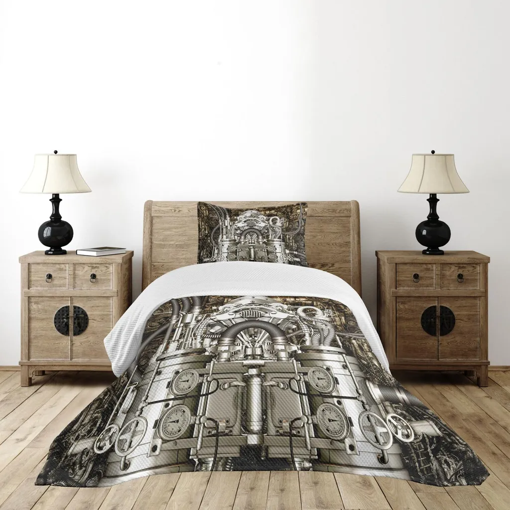 Specifiche Set Copriletto ABAKUHAUS 170x220 Moto Motore 2 Cilindri