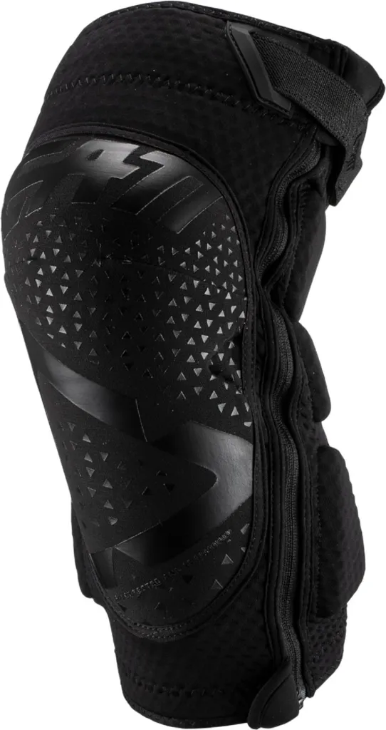 Genouillères Enduro VTT Leatt 3DF 5.0 ZIP - Protection Confort S/M Noir