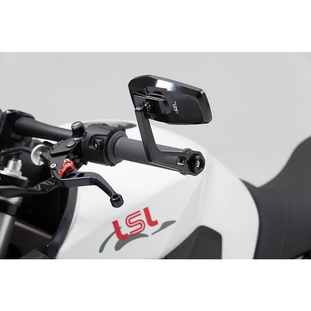 LSL Lenkerendspiegel im Gonia-Design, schwarz für W 800 Produktbild 