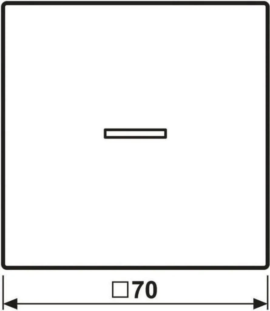 Commande de scénario Jung HOME BTLS17101PSWM flèche pour Smart Home