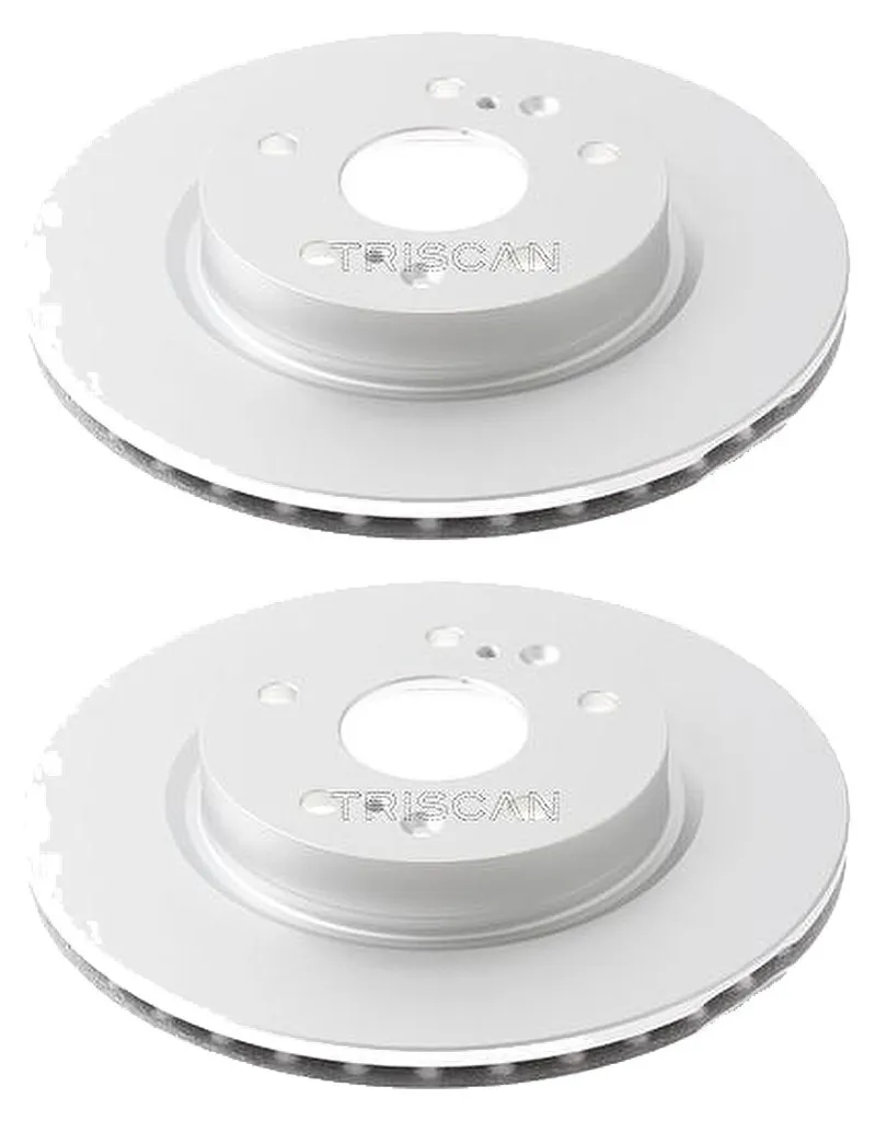 2 Disques de frein avant TRISCAN 8120 69141C - Évitez la corrosion