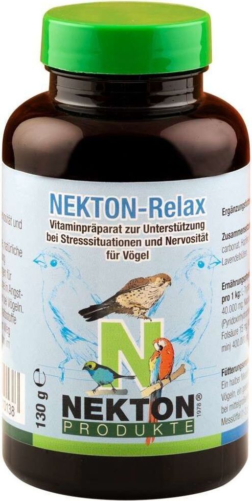 Nekton Relax Für Papageien - Natürliche Entspannung & Produktbild 