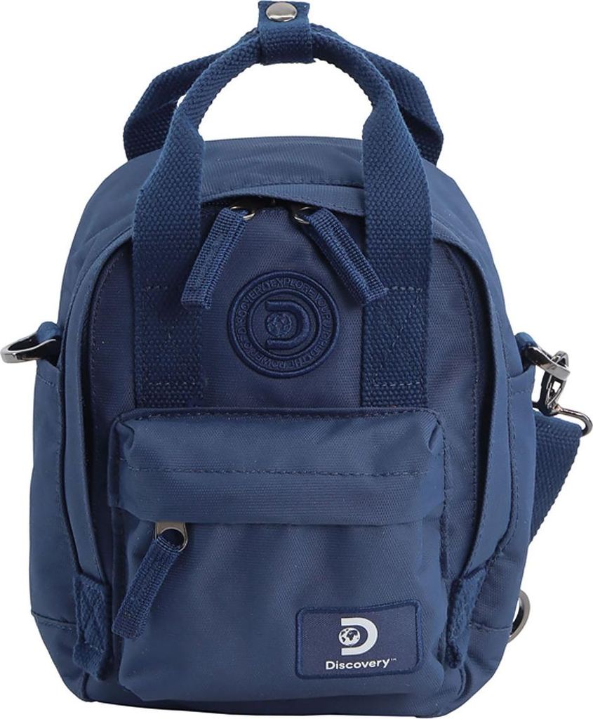 Discovery Schultertasche Cave aus rPet Polyester-Material Navy One Size