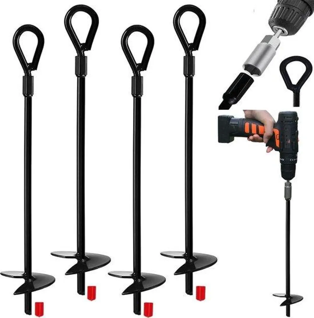 Support d'ancrage au sol en inox brossé - Pied de poteau fixe de 150mm