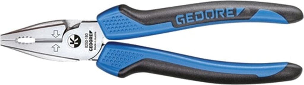 GEDORE 8250-180 JC Pinza combinata 180 mm manico a 2 Immagine del prodotto 