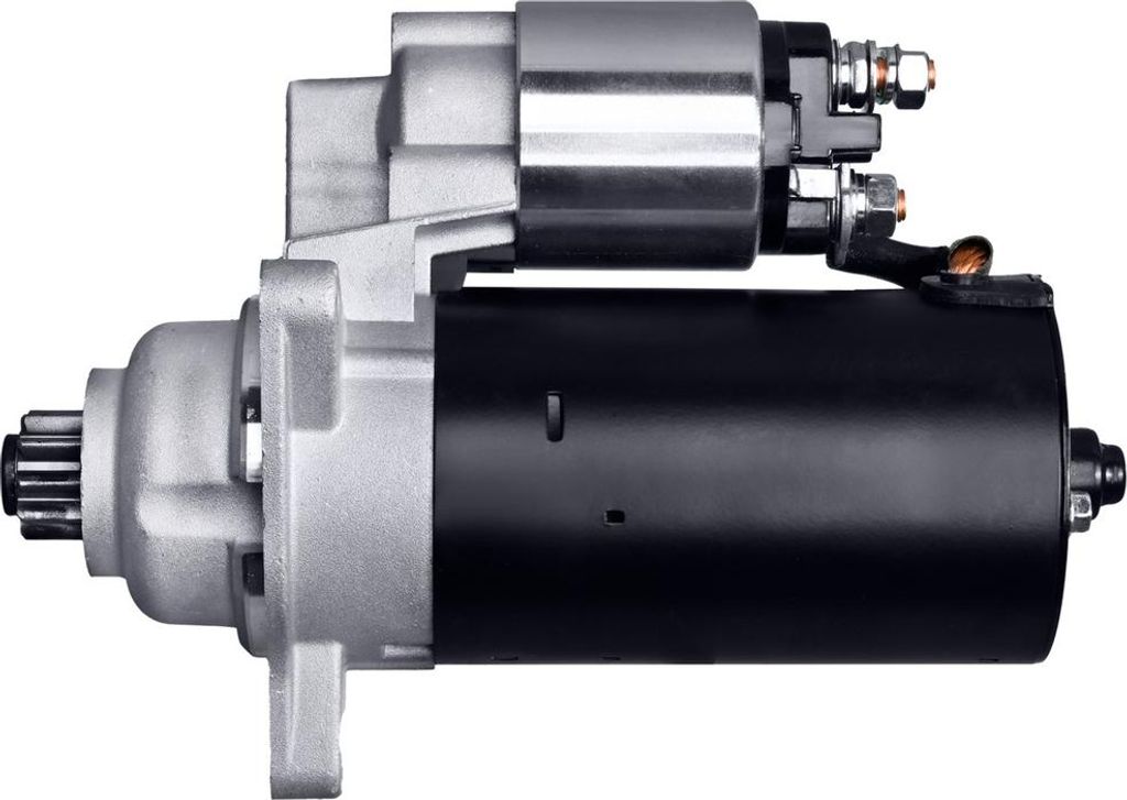 Anlasser Starter 12 V 2 kW 10 Zähne HELLA für u.a. VW Produktbild 