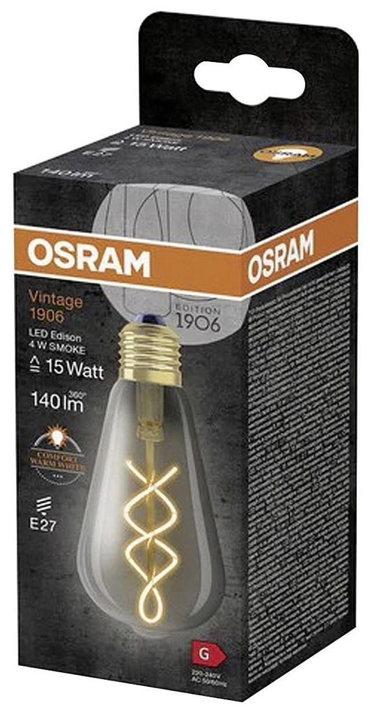 OSRAM LED Filament LEDISON 4W/818 S FIL SM E27 351667 Produktbild 