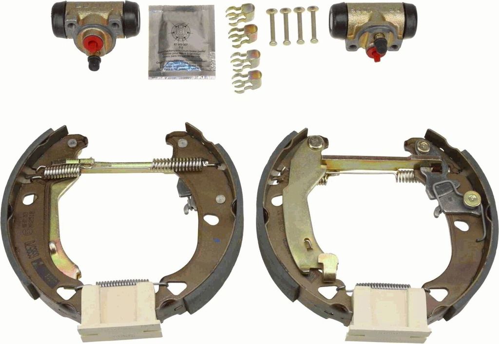 TRW GSK1734 Bremsbackensatz OE 71740708 kompatibel mit Punto, Lanc Y, Maz Y, Y10