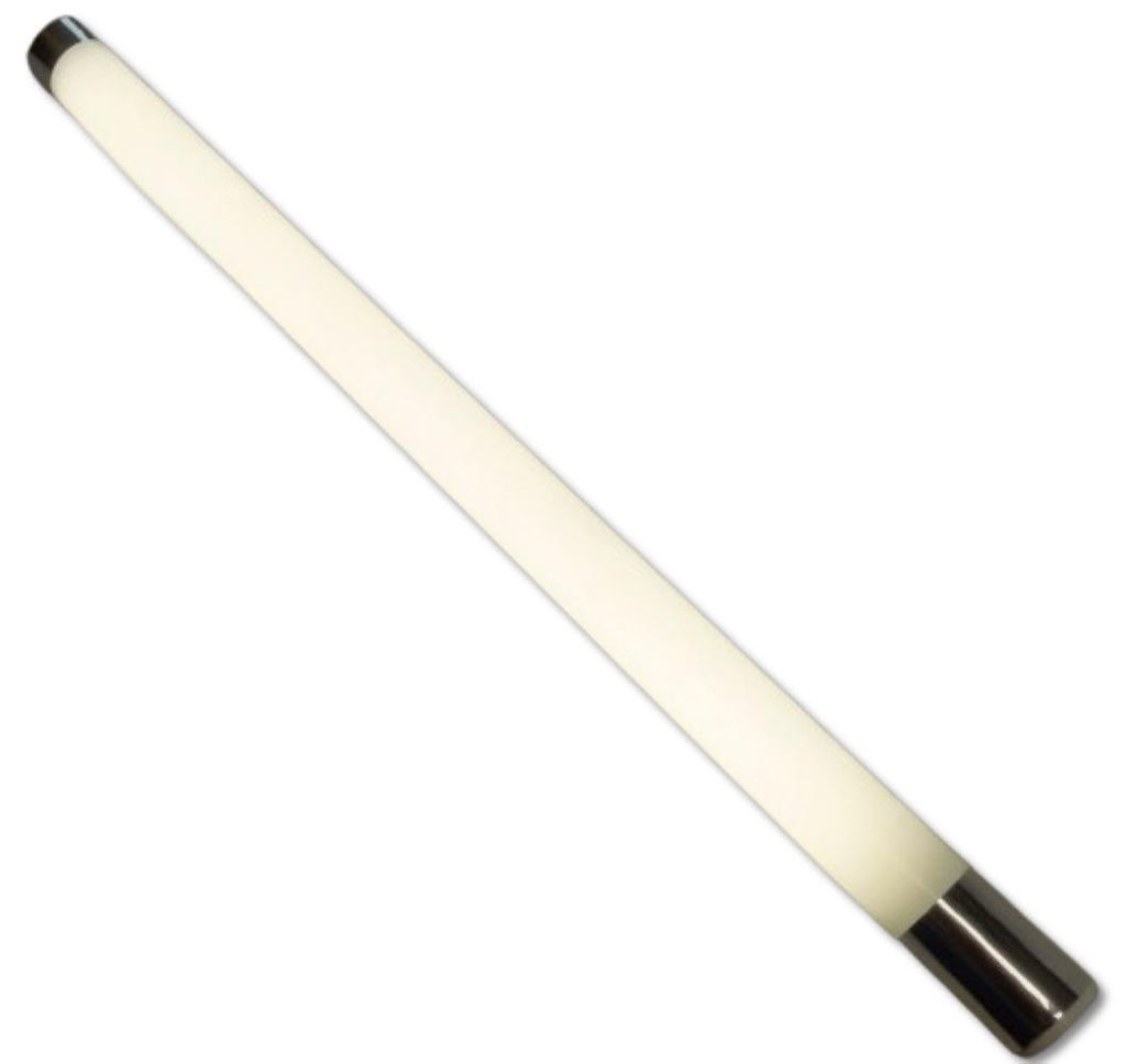 8167 LED VISION Stab 24W 153cm Schwarze IP20 Kunststoff-Röhre KaltWeiß
