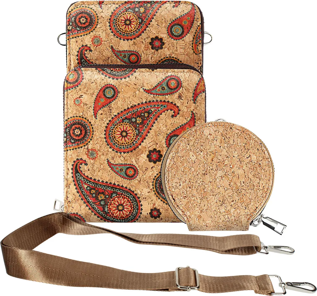 Borsa in Sughero Avizar EcoCork: Eleganza Sostenibile con Zip | Shop