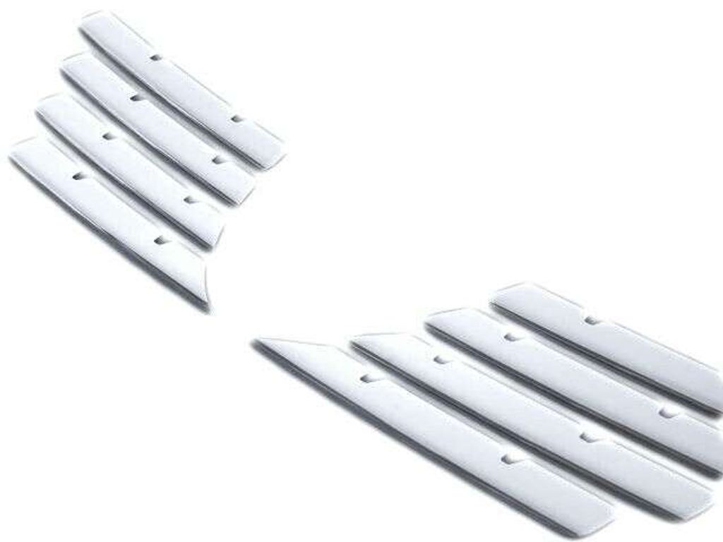 INLY Kühlergrill Leisten Set - 4-tlg. Chrom Zierblenden Für VW Crafter Ab 2017