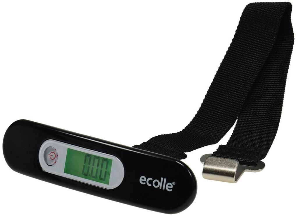 Digitale Kofferwaage 0-50kg beleuchtetes Display, inkl. 1x Produktbild 