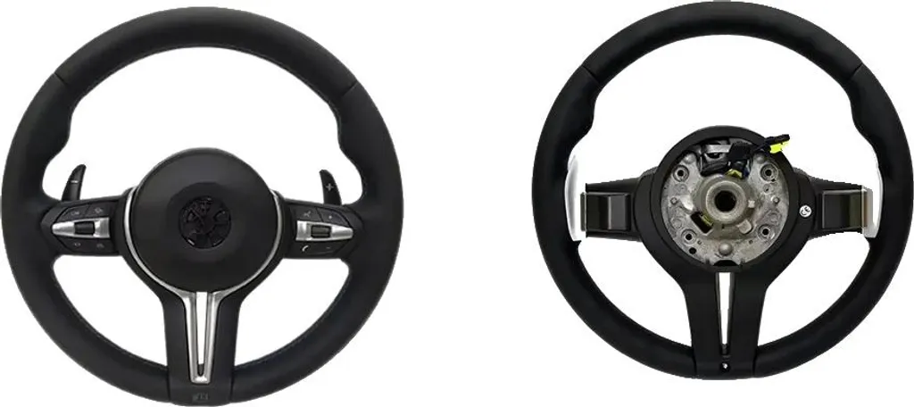 Améliorez votre conduite avec ce volant en cuir et carbone style M3 pro