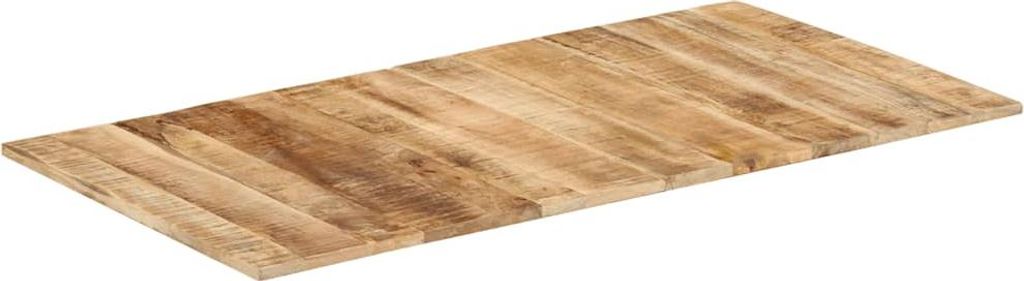 vidaXL Tischplatte Massivholz Mango 15-16 mm 120x60 cm