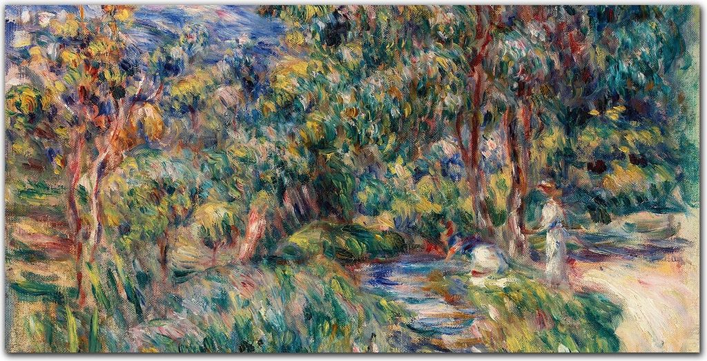 Coloray Bild aus Acryl 140 cm x 70 cm - Bild auf Acrylglas Gehärtetes Acryl Wohnzimmer Dekoration Wanddekoration Küche - Wald