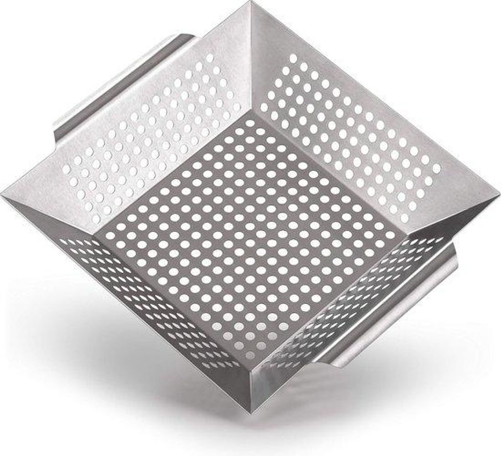 Grillrost aus 100% Edelstahl - ideal für das Grillen von Gemüse, geeignet für alle Art von Grillen, groß
