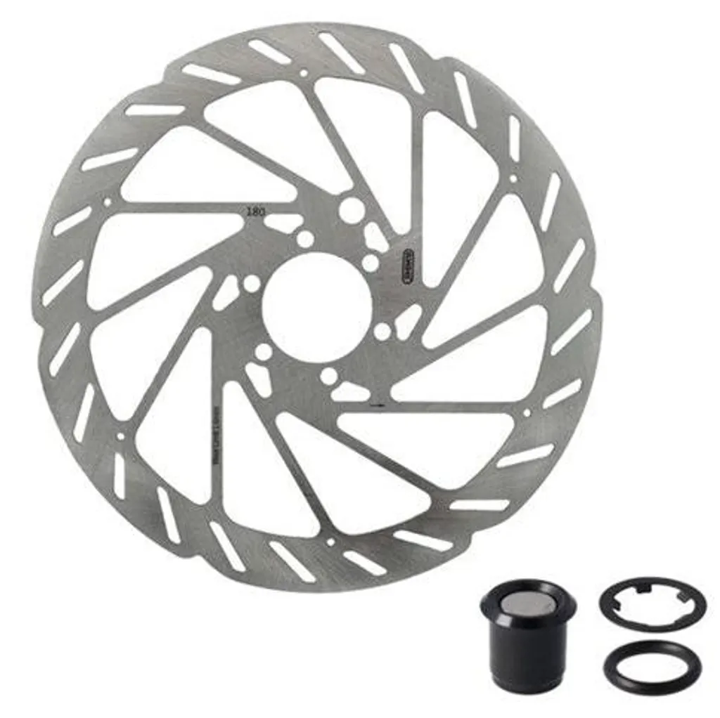 Disque de frein pour vélo électrique Ø180mm ELVEDES 6 trous et aimant