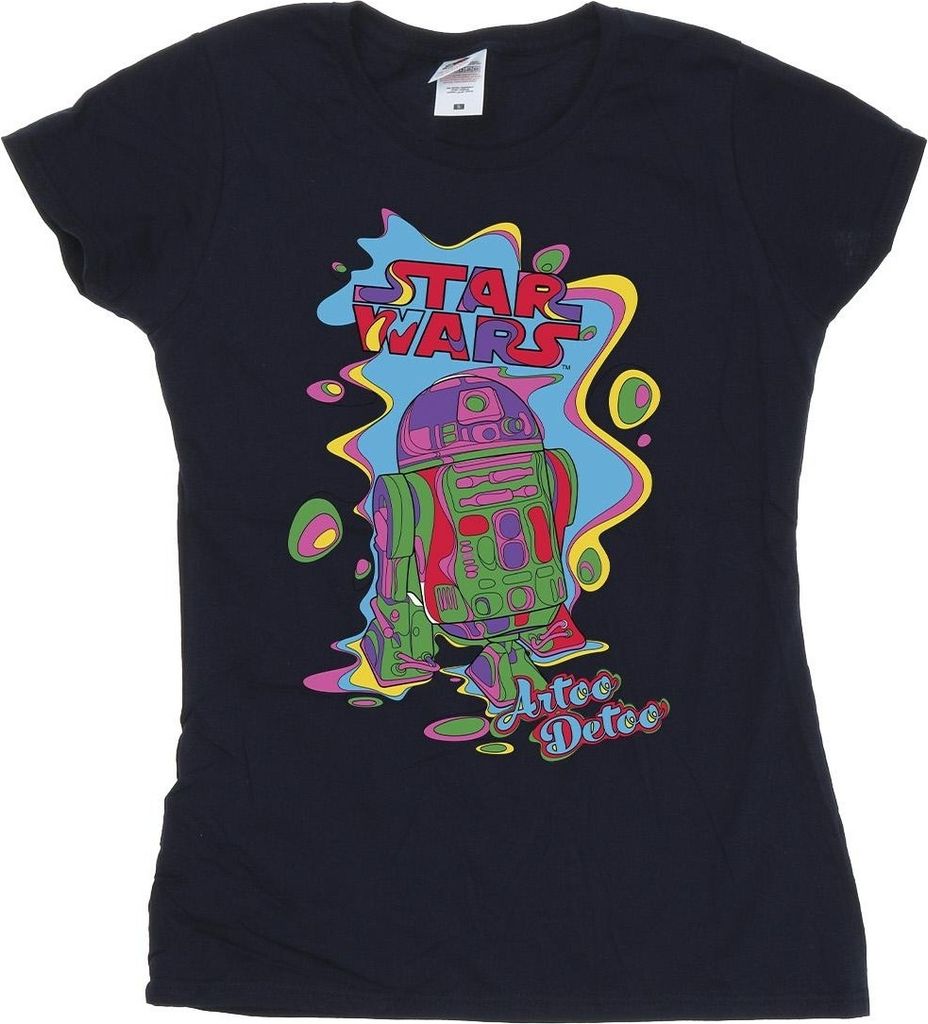 Star Wars - T-Shirt für Damen BI42442 (L) (Marineblau)