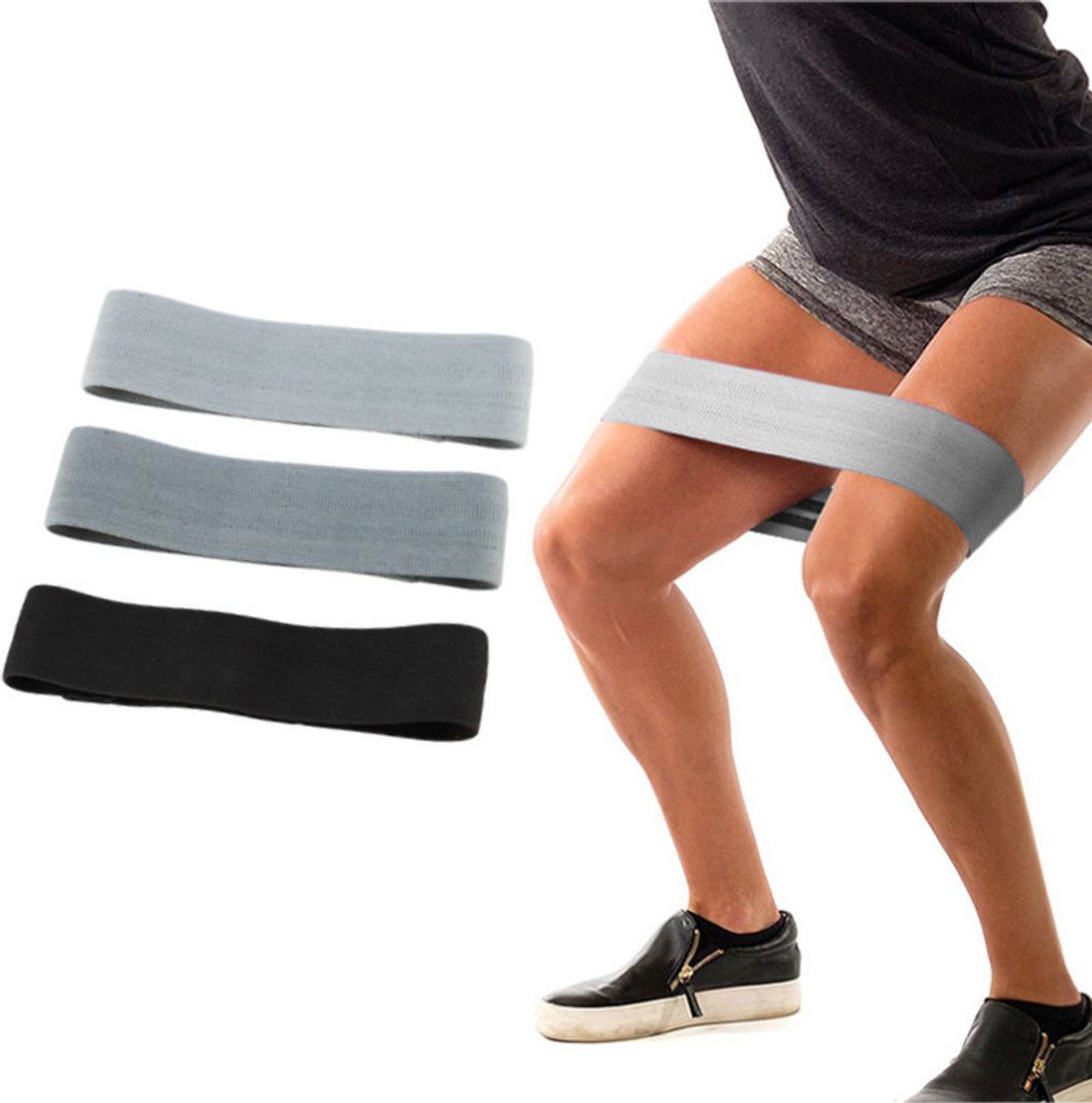 Fitness-Widerstandsgürtel M - Fortgeschrittene Grau