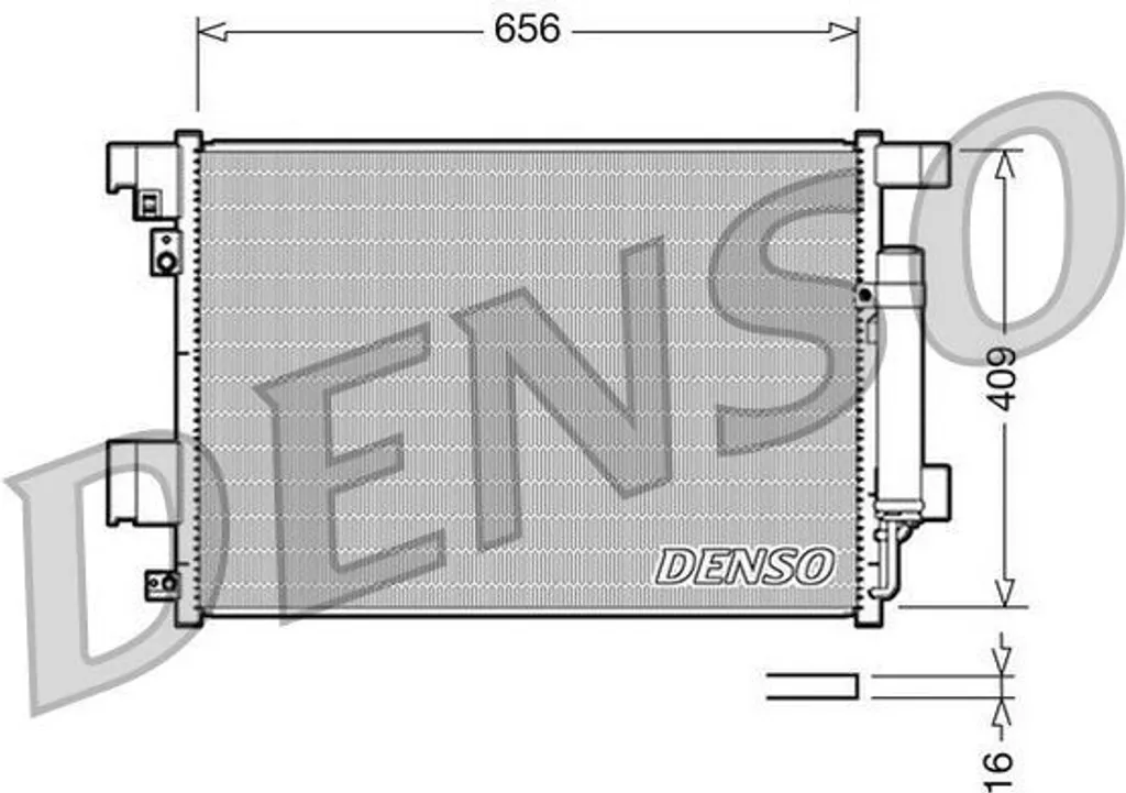 Condenseur de Clim pour Peugeot 4007 et Citroën C-Crosser - Réparez la Clim