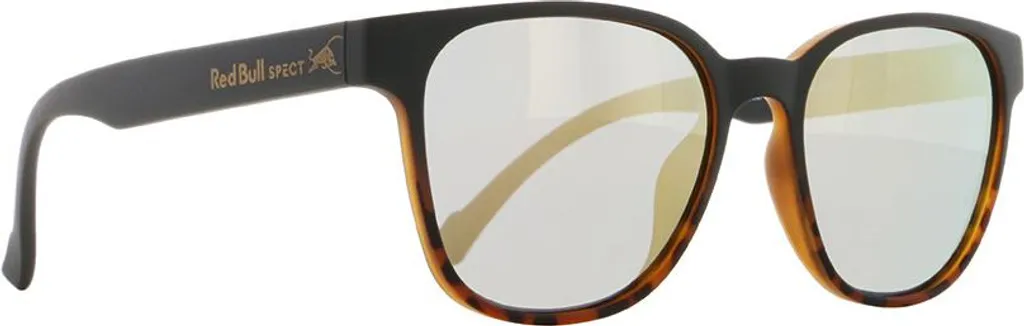 Lunettes de soleil Red Bull Spect COBY vert olive et verres dorés miroirs