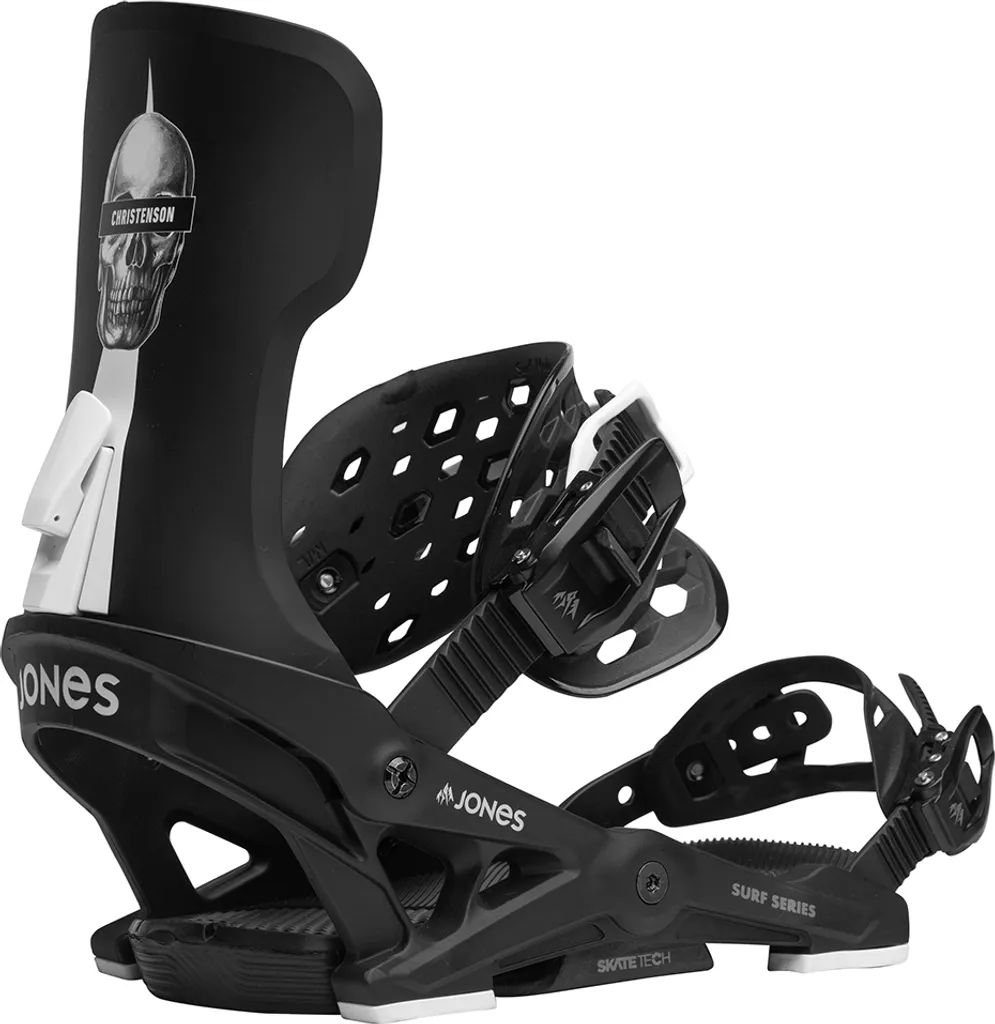 Fixations de Snowboard Jones Meteorite M pour Piste et Poudreuse