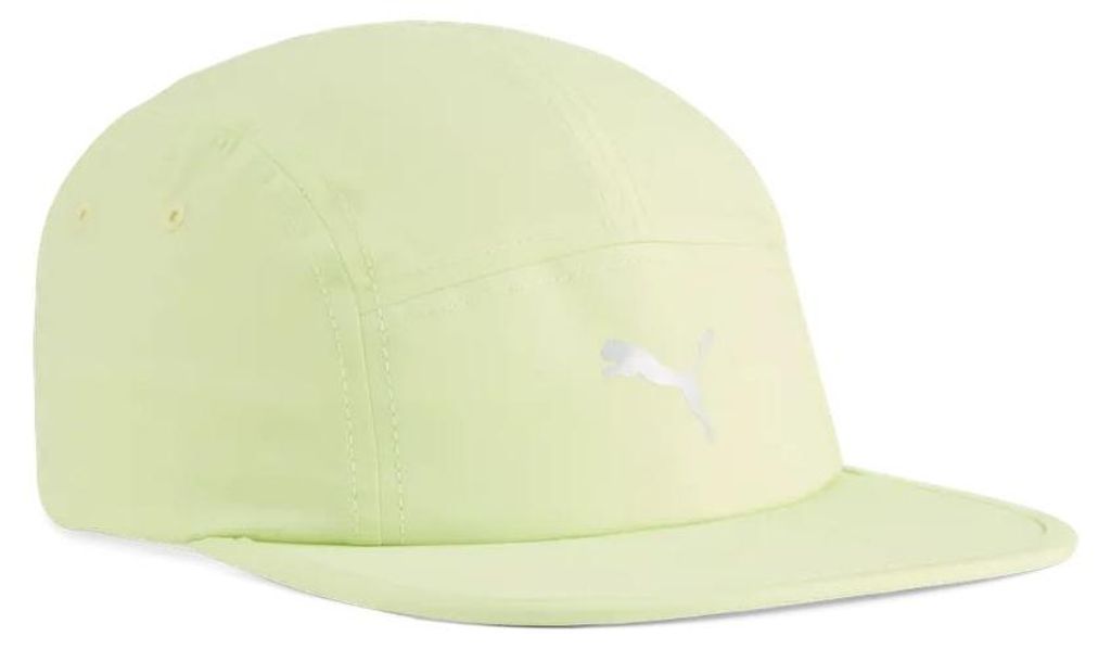 PUMA Essential Running 5 Panel Cap Apple Spritz neongelb